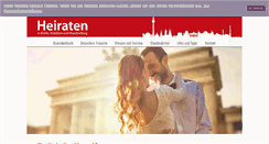 Desktop Screenshot of in-berlin-heiraten.de